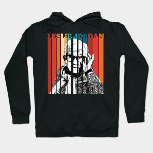 Leslie Jordan Retro Art Hoodie